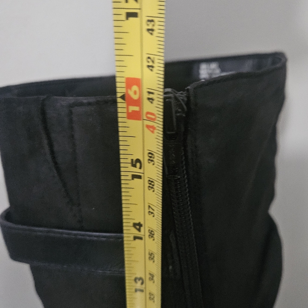Sonoma Black Ruched Buckle Knee High Boots- Size 9M - Picture 9 of 10